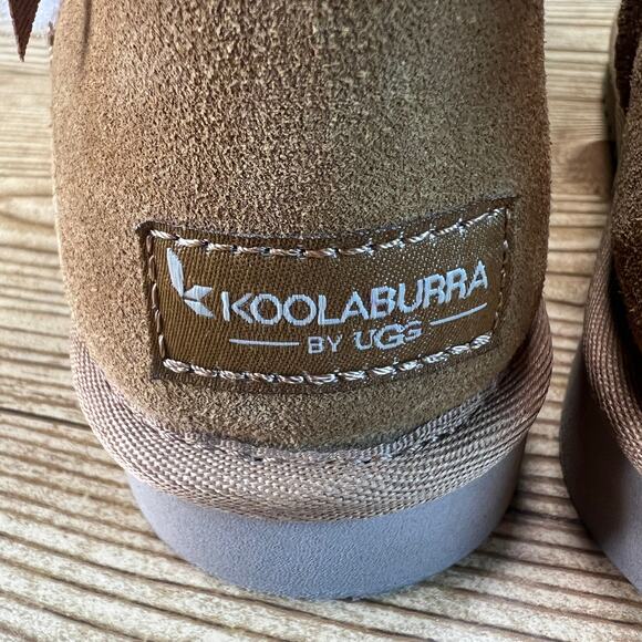 Koolaburra by UGG Chestnut Victoria Tall Bow Boots Womens Size 6 Tan 1015875 EUC - Picture 10 of 10